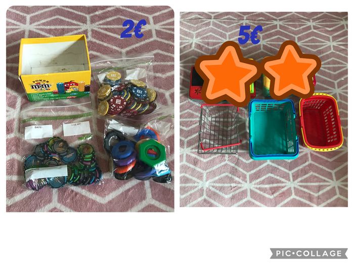 Toys baskets poker