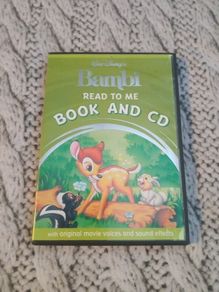 Disney Bambi book and dvd