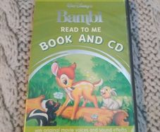 Disney Bambi book and dvd