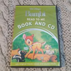 Disney Bambi book and dvd