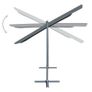 Gazebo with Tiltable Retractable Roof 350x253x196 cm Anthracite Image 5
