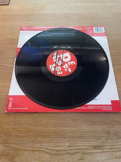 Depth Charge - Depth Charge Mixes - 12" Vinyl Single - 1989 Vinyl Solution Records