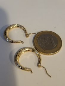 gold ear rings
