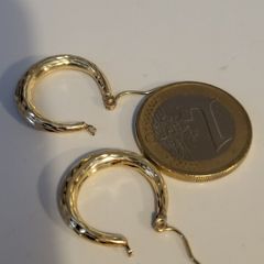 gold ear rings