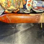 Mid-Century Indian Carved Rosewood Fish Knife & Fork Set - 2 Piece Vintage, Postage available or Collection Image 2