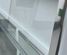 Slate shower tray with rectangle enclosure  120x800 mm