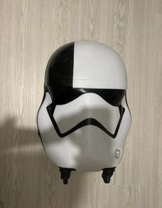 Star Wars Stromtrooper Helmet 3D Hard Rolling Suitcase Luggage