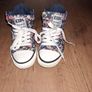 Gorgeous pair of British Knights canvas high tops, size 4, like NEW Image 6