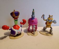 SpongeBob Squarepants Dunces and Dragons Figures Rare