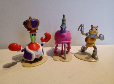 SpongeBob Squarepants Dunces and Dragons Figures Rare