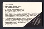 1994 Ireland 20 unit Black-Back Cottage (Used for Train Trial) (Solaic S03) Call Card