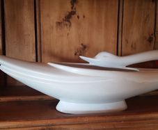 swan  vase