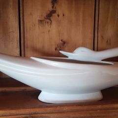 swan  vase