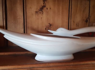 swan  vase