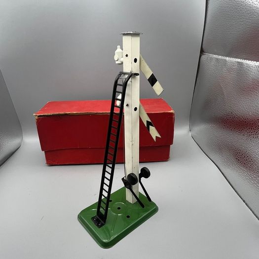 Hornby Series O Gauge No 2 Double Arm Signal - Nice Example - Boxed