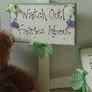 Watch Out Fairies About Handmade Sign Post Image 2
