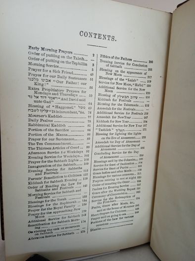 The Daily Prayers, Comprehending The Order of Service for Every Day of the Year: According to the Custom of the German and Polish Jews. With a New Translation by The Rev. A. P. Mendes (GT910)