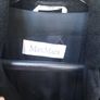 Max Mara Black Cashmere & Wool S10 Coat 52" Long Image 2