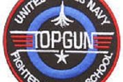 US Navy Fighter Weapons School Top Gun Embroidered Military Patch