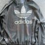 Adidas X Rita Ora O Ray Skeleton Zip Up Track Jacket Semi Transparent USED UK 10 Image 3
