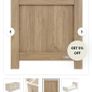 Babystyle Bordeaux Cot Bed, Oak Image 7