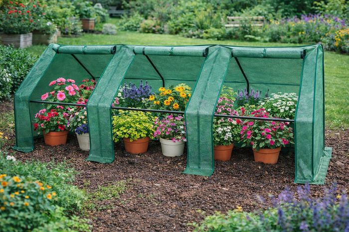 Mini tunnel Garden Low Greenhouse