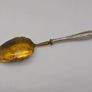 Antique 1800s Silver 800 Dessert Spoon Swiss Image 7
