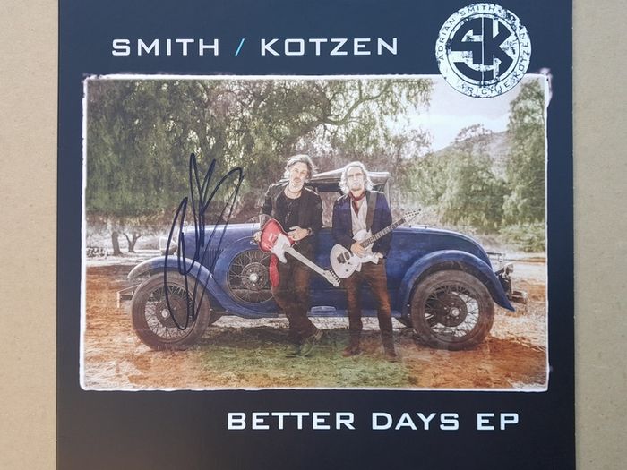 Smith Kotzen autograph record store day Iron Maiden