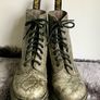 Dr Martens / Docs , Size 5, 1460 Pascal Viper, Light Grey, 2144505 Image 2