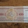 Belarus, 100 Rubles banknote, 1992, circulated - free standard postage Image 2