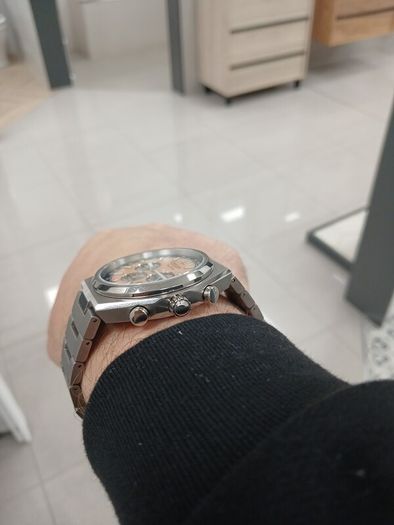 Citizen Zenshin Chronograph copper/salmon dial