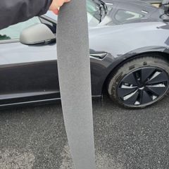 Tesla Model 3 Highland OEM Dashboard Trim Wing Grey Fabric 1774494-10-C - NEW Take-Off