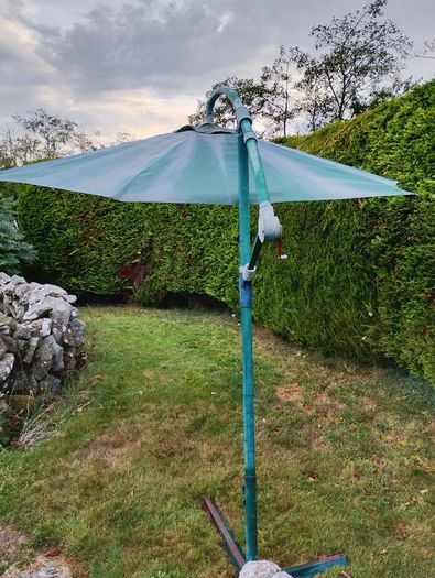Garden patio parasol