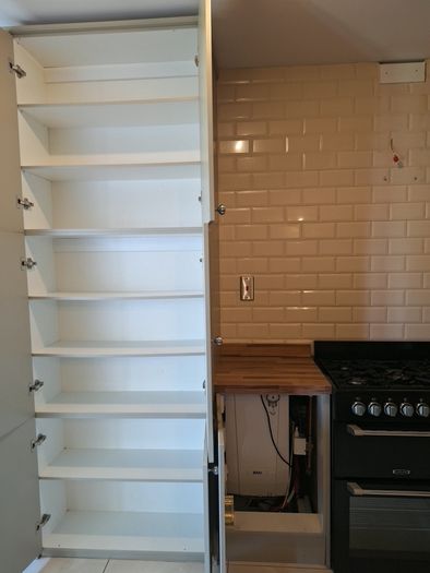 L shaped kitchen