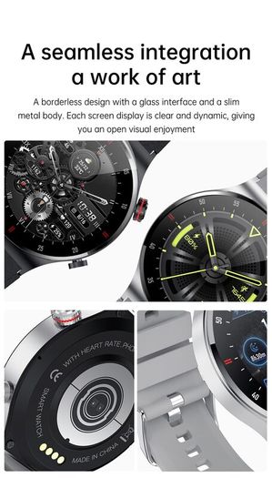 Bluetooth Call Smart Watch Men 2023 Sports Bracelet NFC Waterproof Custom Watch Face Men SmartWatch For IOS Android