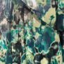 Inwear Copenhagen Sheer Blouse Green Floaty Flower size 8 Image 8