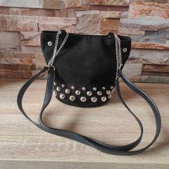 Savida Round Stud Shoulder Bag