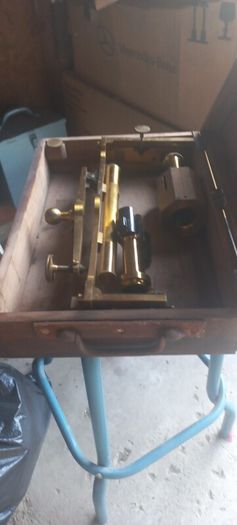 Antique  Engineering  Draftsman architectural  tool H.MORIN OF PARIS MAKER SOLID BRASS TOOLS
