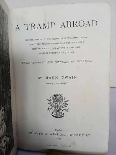 A Tramp Abroad by Mark Twain (AB517)