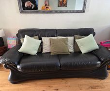 leather couch