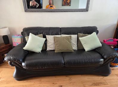 leather couch