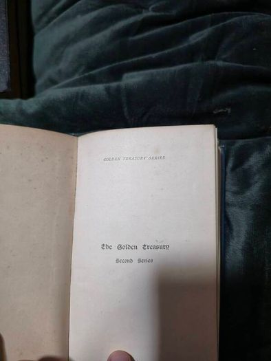 the golden treasury of songs and lyrics 1900 second series