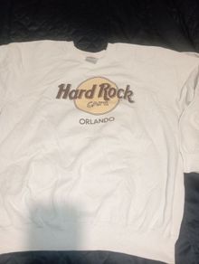 vintage hard rock cafe sweatshirt size XL