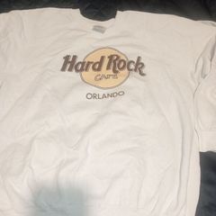 vintage hard rock cafe sweatshirt size XL