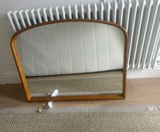 M&S arched wooden mirror