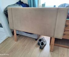 double bed headboard
