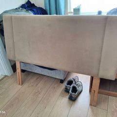 double bed headboard
