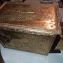vintage brass log box and magazine rack Image 4