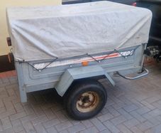 Erde 142 car camping/ tipping trailer