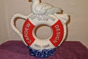 Paul Cardew Collectors Club 1998-1999 lifebuoy teapot signed